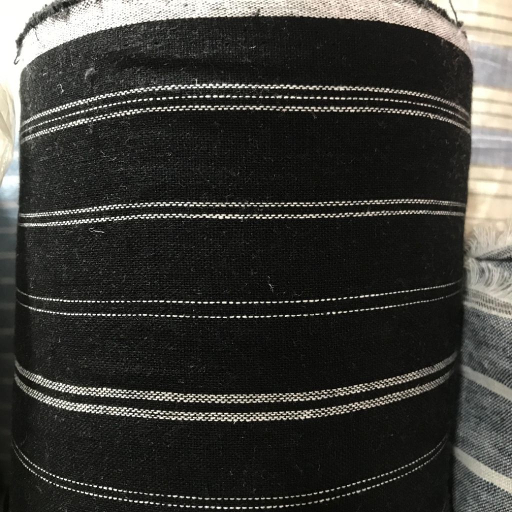 kain linen motif salur || kain linen garis || kain linen || linen motif bunga