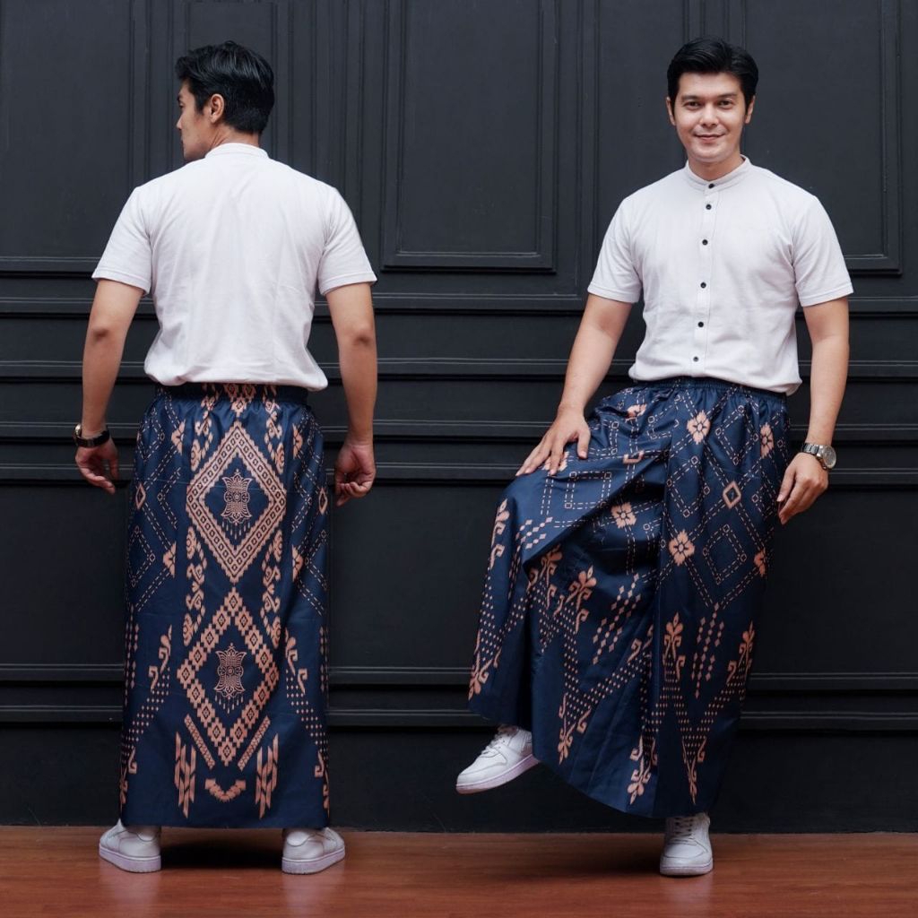 Sarung Instan Pria Dewasa Sarung Rok Karet Pinggang Adem Nyaman Murah