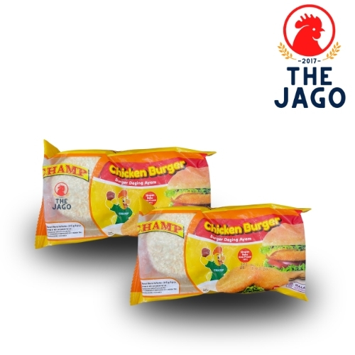 

Champ Burger Isi 6 Pcs / Champ Burger Ayam Crispy