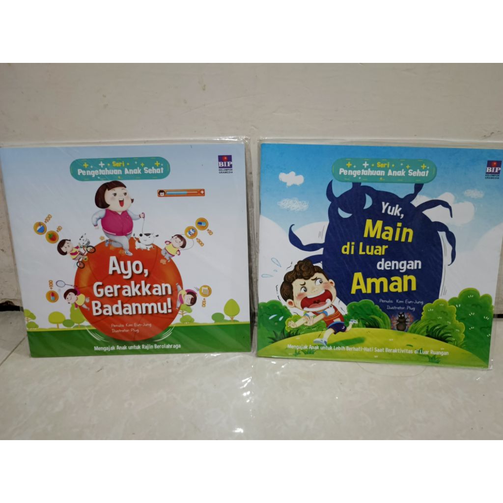 seri pengetahuan anak sehat ayo gerakkan badanmu yuk main di luar dengan aman