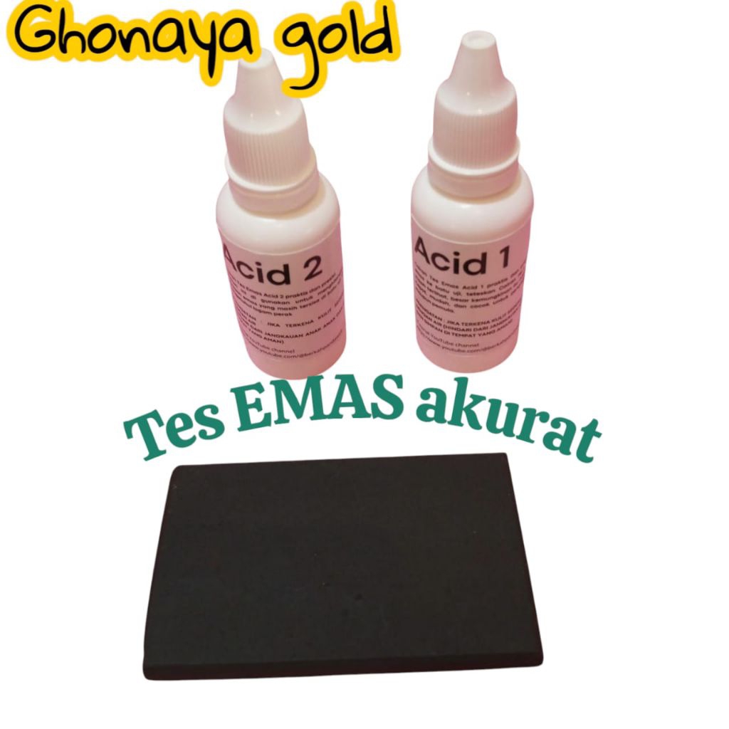 ALAT UJI EMAS & PERAK ( TES KADAR EMAS )