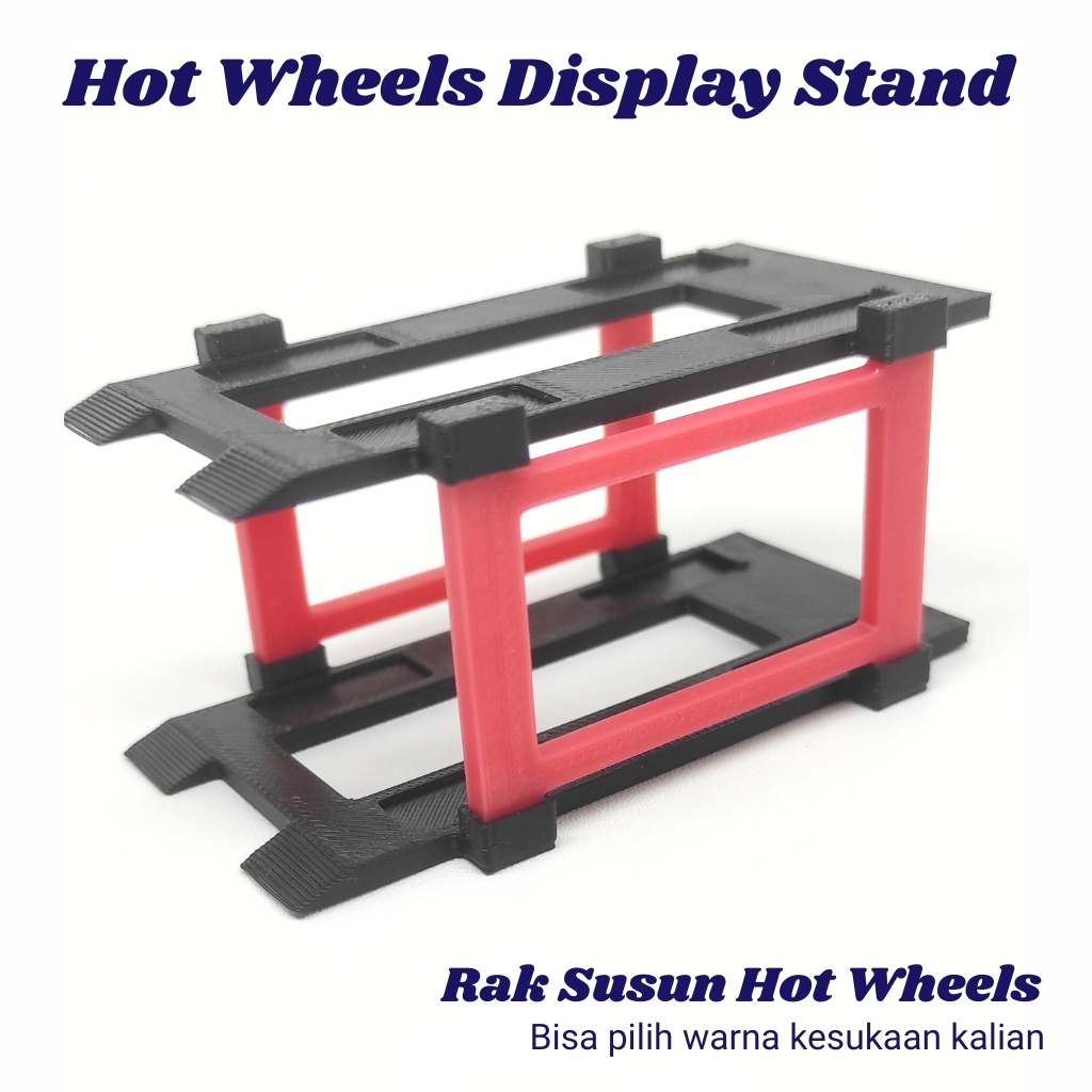 car lift rak display stand display hotwheels hot wheels tomica matchbox die cast 1:64 susun custom v