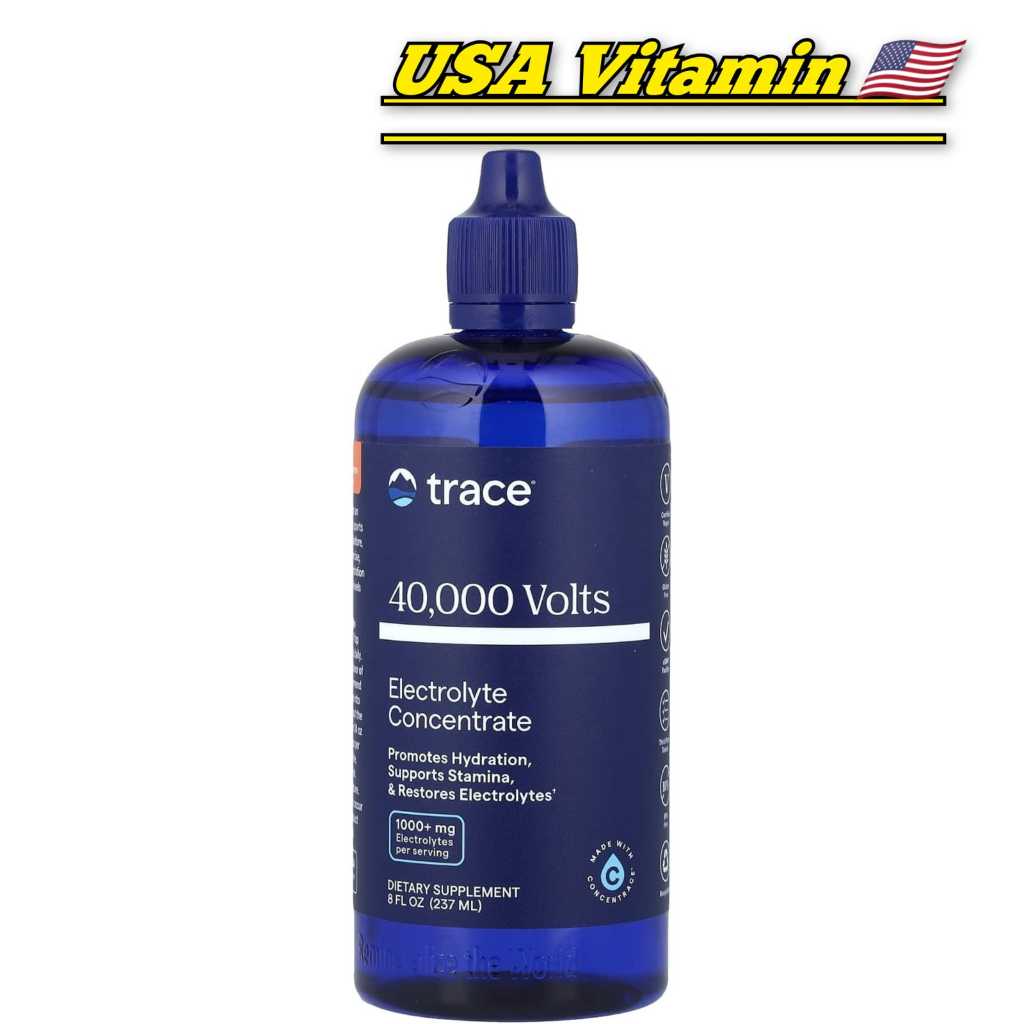 

Trace Minerals 40,000 Volts Electrolyte Concentrate 237 ml Meningkatkan Tenaga Energi dan Ketahanan