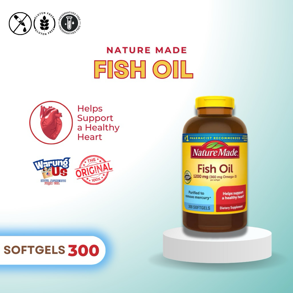 Nature Made Fish Oil isi 300 (Import USA)