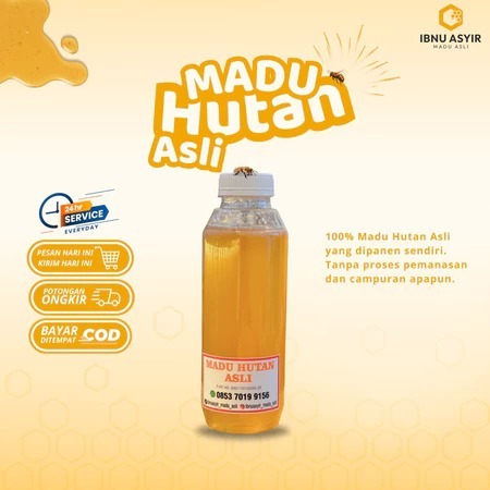 

Madu Hutan Asli 100% Original By Ibnu asyir Madu Kuning Garansi 100%