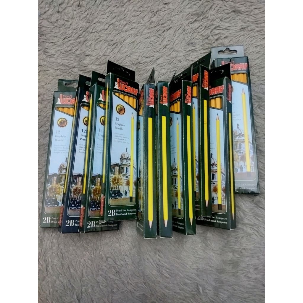 

Pensil 2B / Pak Isi 12