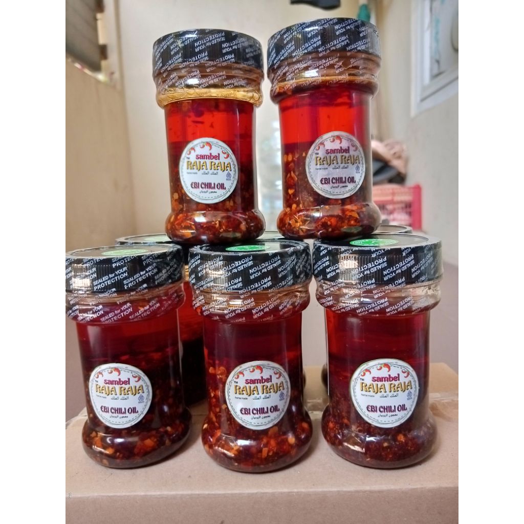 

Chili oil ebi 198gr {Sambel Raja Raja}