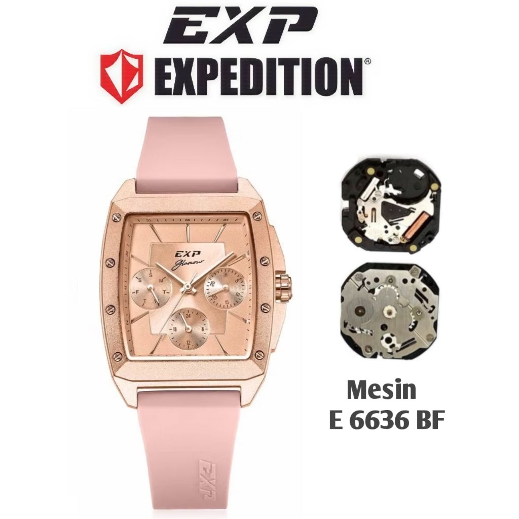 Mesin Original untuk Jam Tangan Expedition Type E 6636 BF , E 6636 M