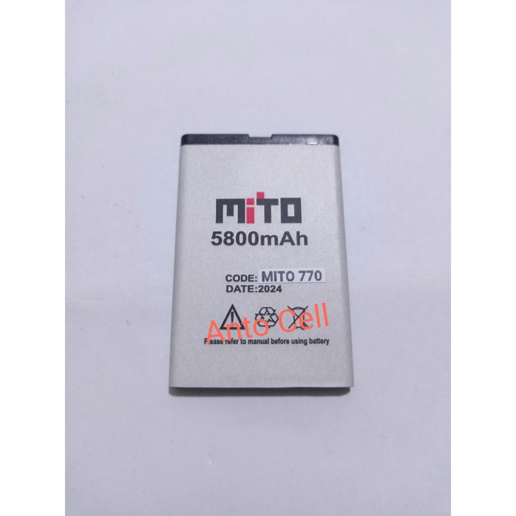 Baterai batre Mito Mega 2 Mega 3 Mito 770 battery hp