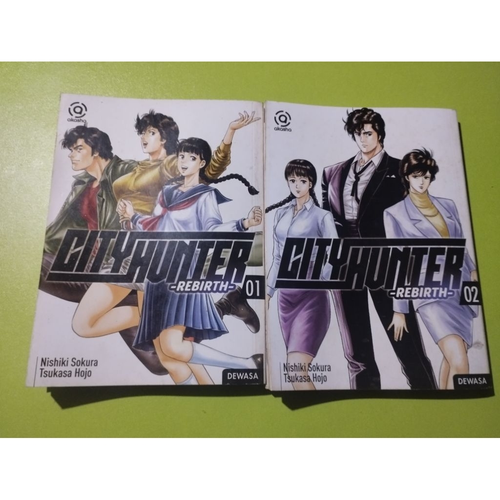 KOMIK SECOND ORI CITY HUNTER: REBIRTH 1 SET VOL 1-2