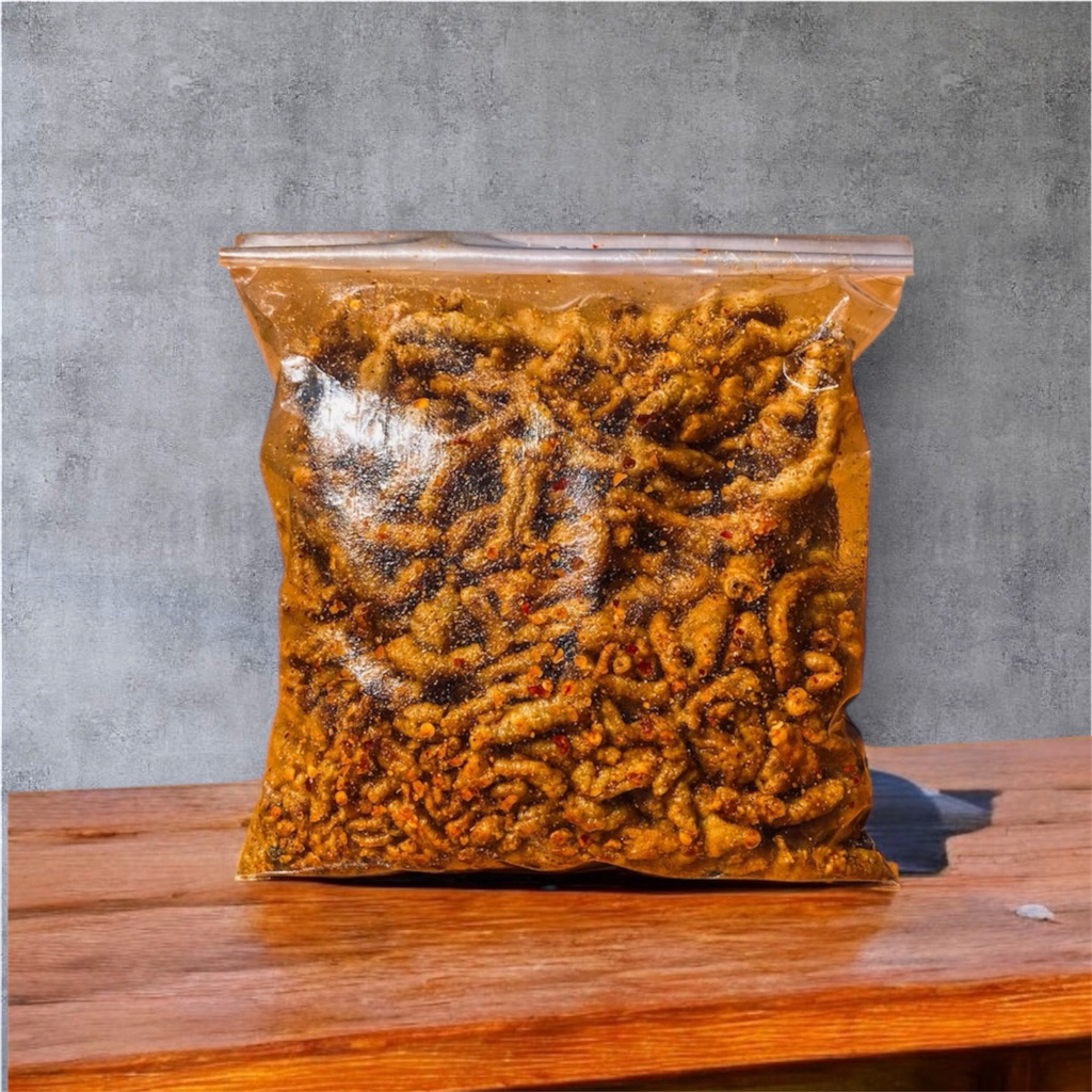 

Usus Ayam Crispy Pedas Daun Jeruk 1 KG