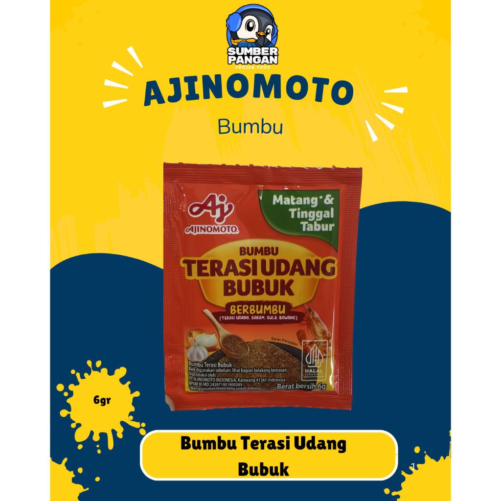 

Bumbu Terasi Udang bubuk 6gr