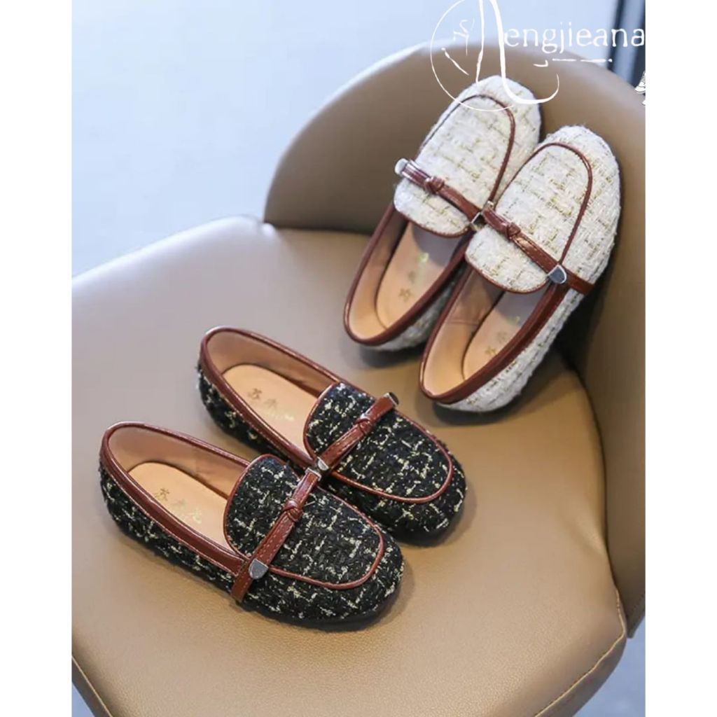 Sepatu Balet Flatshoes Anak Perempuan / Sepatu Rajut Slip On / Sepatu Pesta Anak Terbaru /epatu bale
