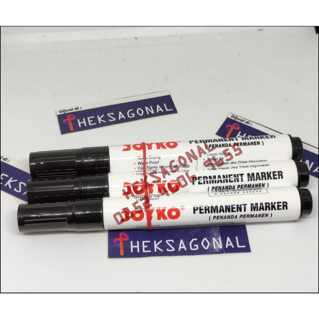

Spidol permanent hitam PM – 17 BPN