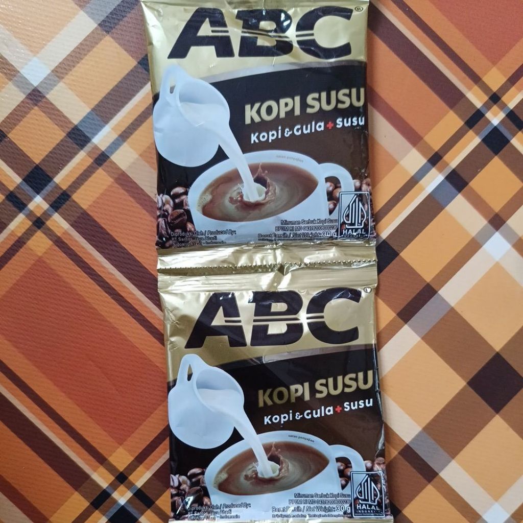 

ABC Kopi Susu 1 renteng renceng isi 10 sachet