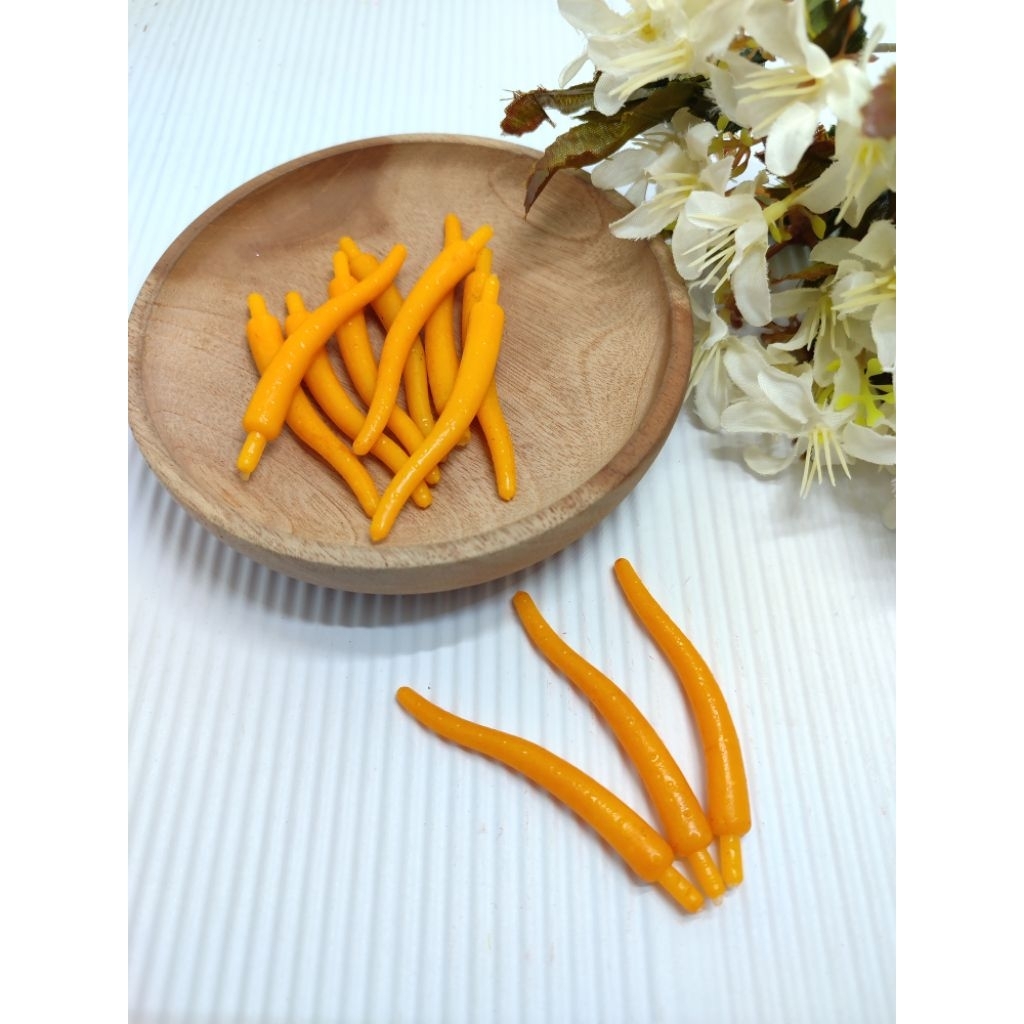 Putik Plastik Cala lily Besar dan Kecil Putik Bunga Putik Imitasi