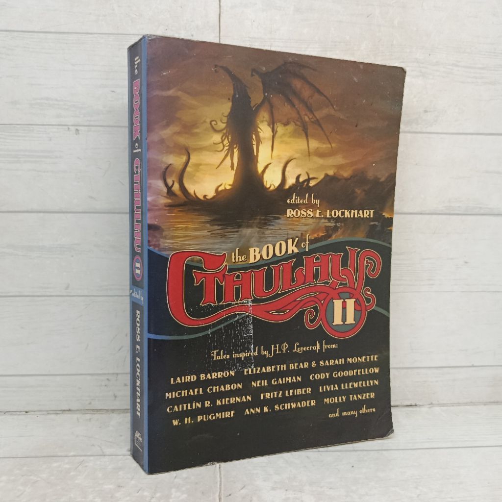 Novel The Book Of cUltu 2 Ross E. lockmart Softcover