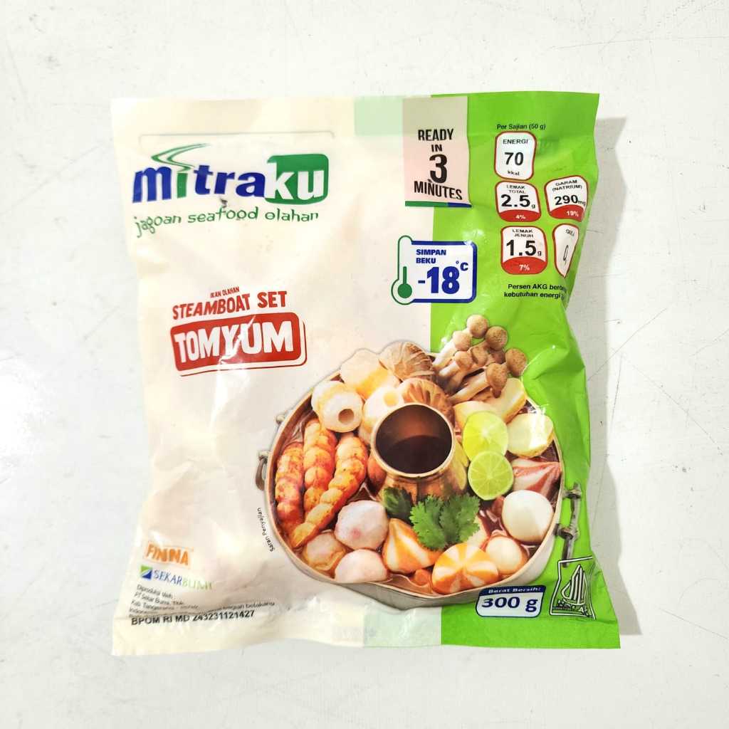 

Mitraku Steamboat Tomyum 300gr - Steamboat Instan