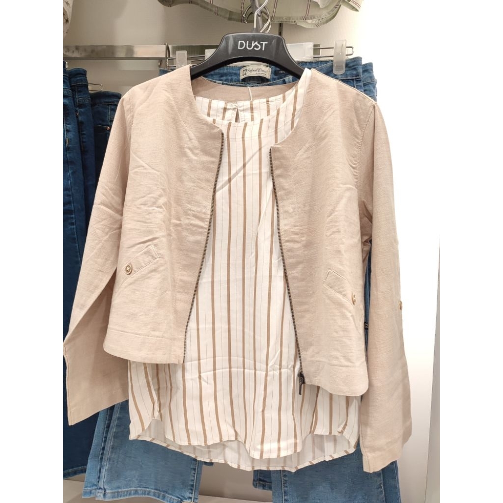 C2 Elfian Khaki Set Pieces Wanita