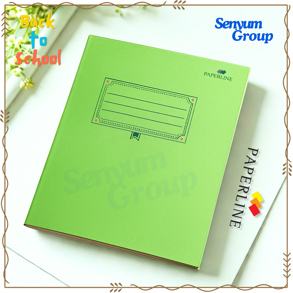 

PAPERLINE buku tulis biasa isi 40lbr 10/PAK