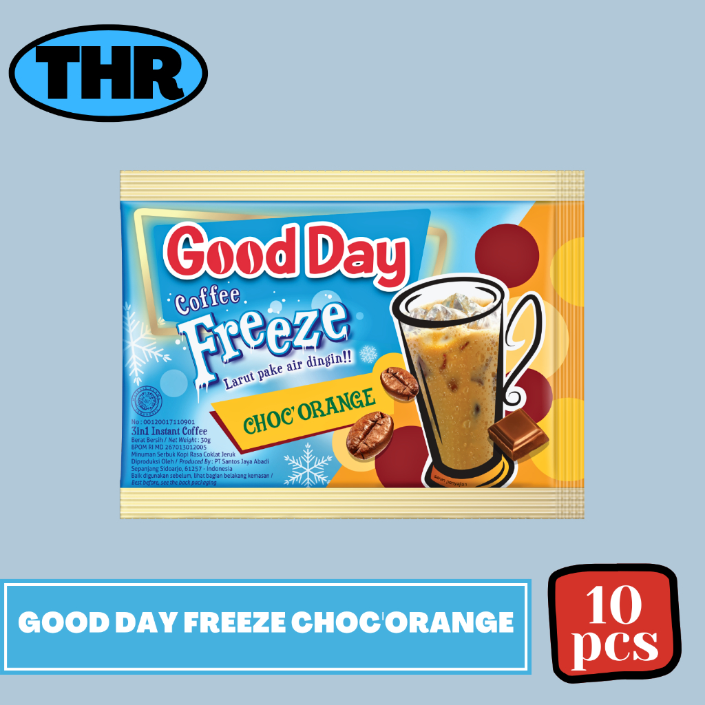 

Good Day Freeze Choc'Orange 1 Renceng isi 10pcs