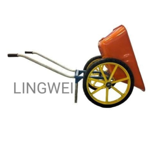 GEROBAK PROYEK 2 RODA UNTUK ANGKUT BARANG / PASIR BAN MATI TANPA ANGIN