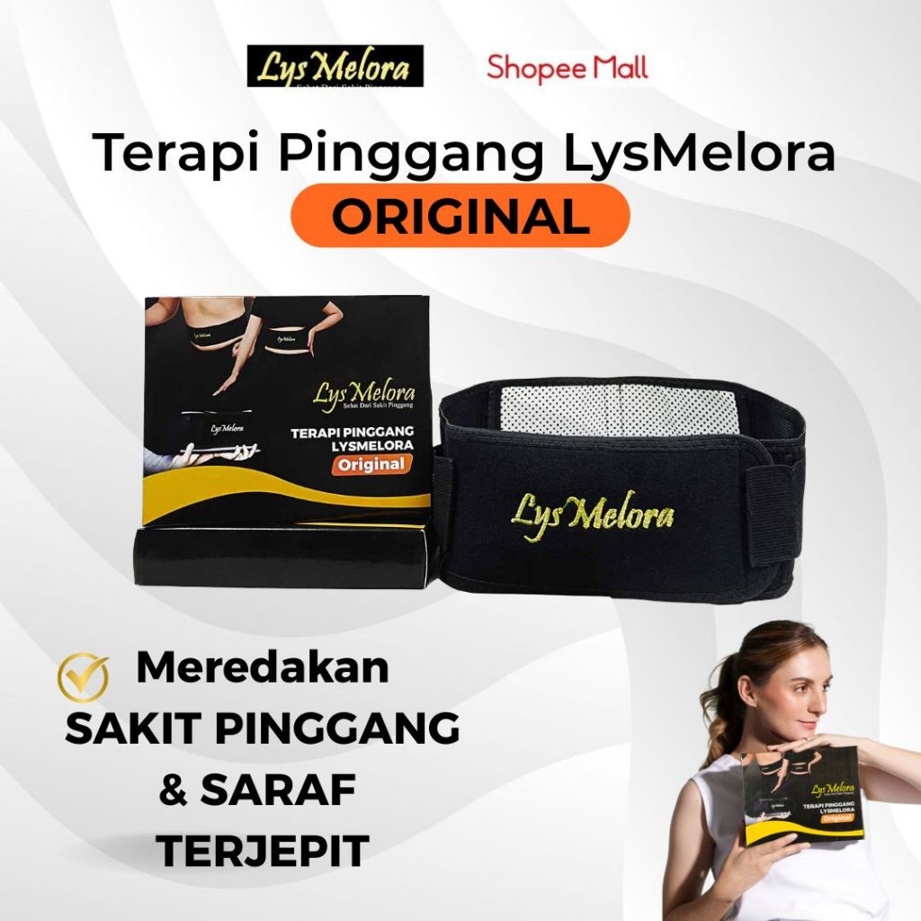 LYSMELORA 2pcs - Alat Terapi Pinggang - Pereda Nyeri Pinggang Saat Haid - Mengurangi Nyeri Pinggang 