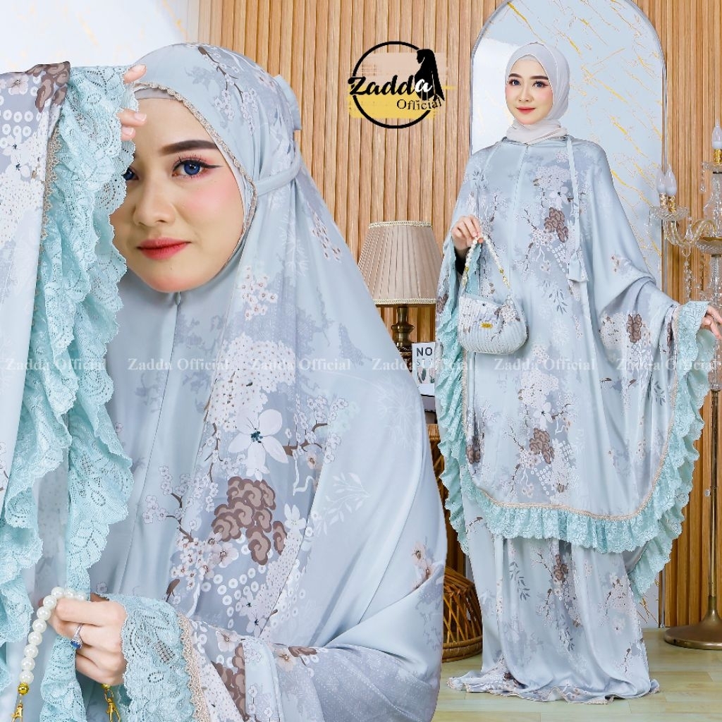 Mukena Princes Series Travel Silk Jumbo Zadda