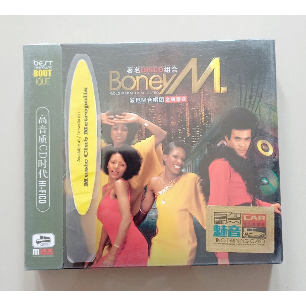 CD BONEY M - THE BEST (3CD) IMPORTED CHINA