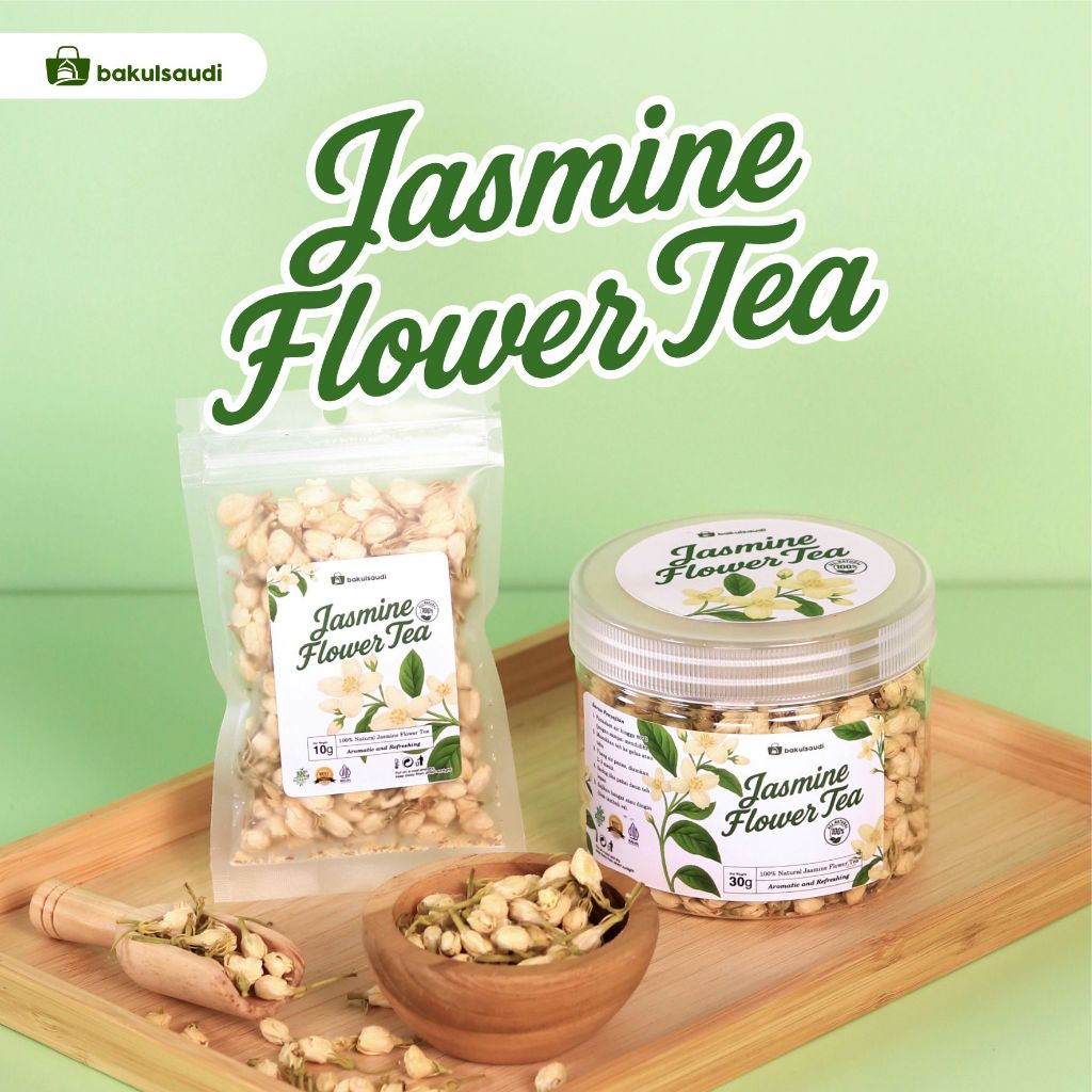 

Teh Bunga Melati Organik / Jasmine Flower Tea Organic