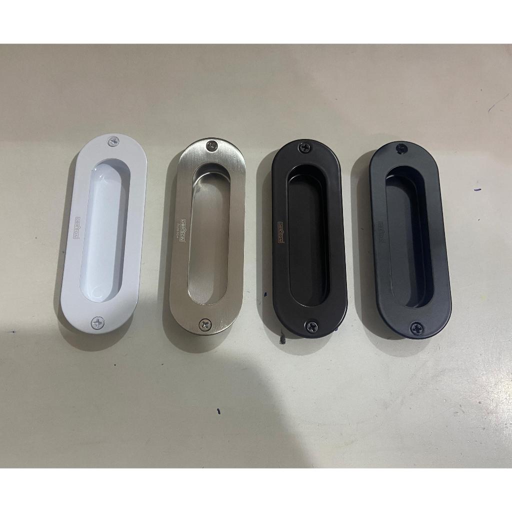 Handel Pintu Tanam Oval Dekkson Oval Flush Pull Plate Door Handle Dekson PP 012