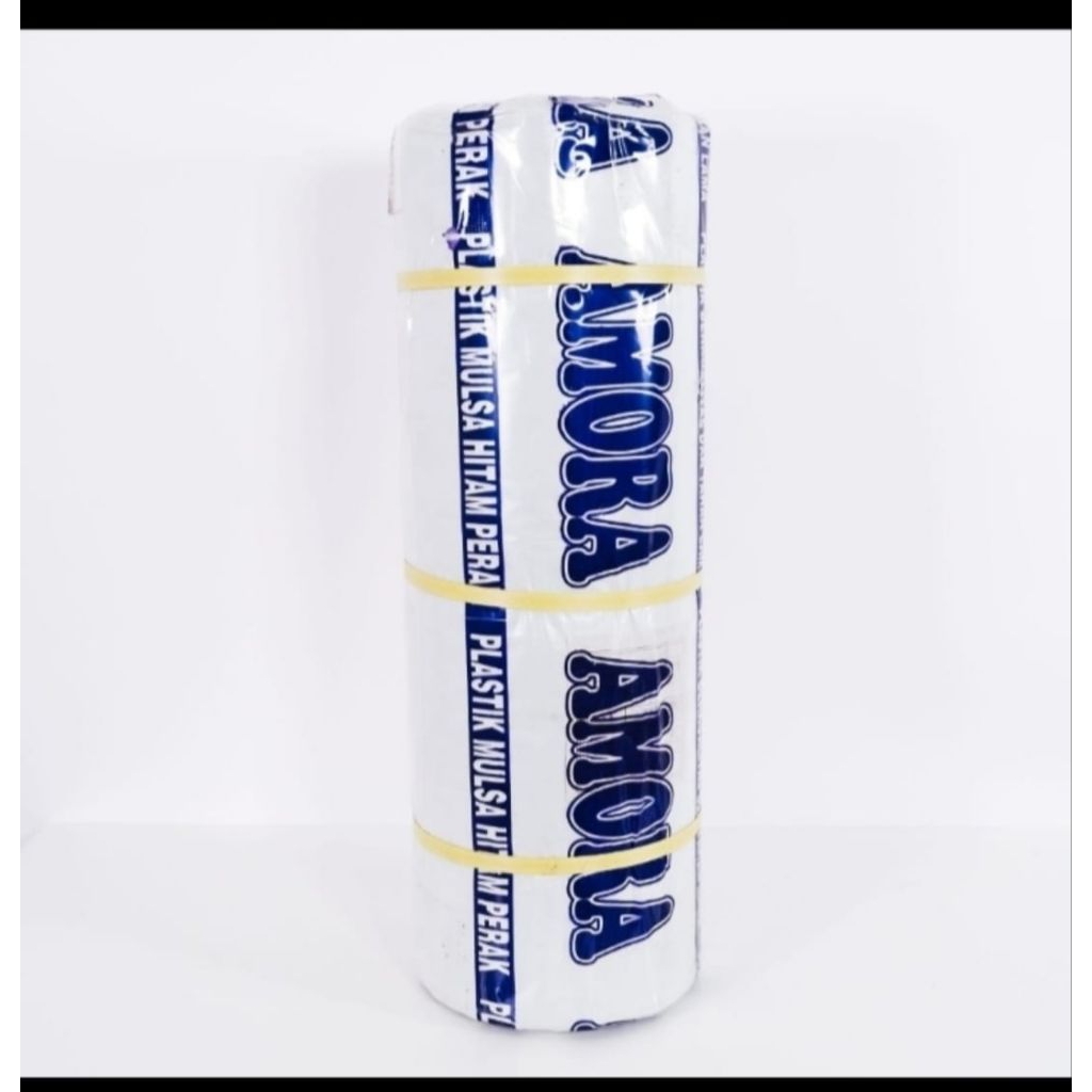 Mulsa plastik hitam perak 1 roll