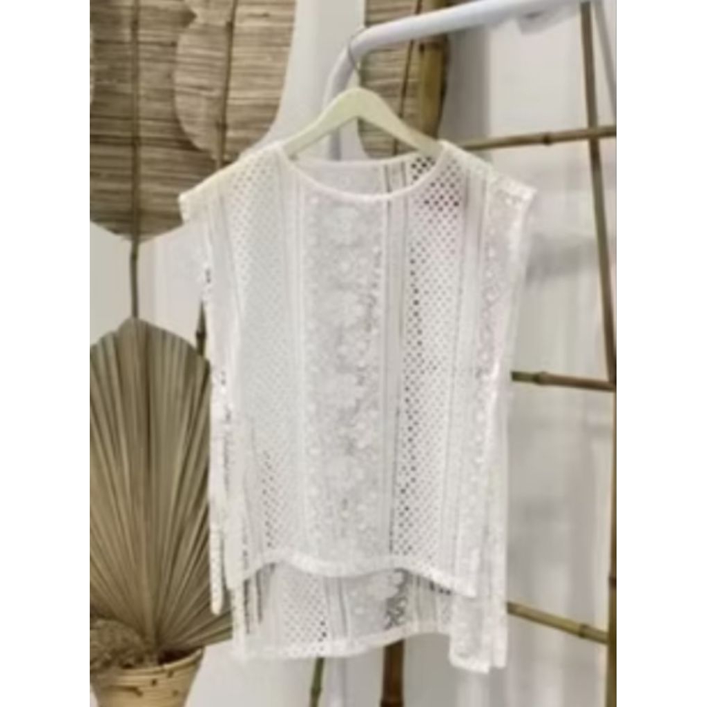 VEST BRUKAT TALI PREMIUM/LACE BRUKAT VEST/ROMPI BRUKAT