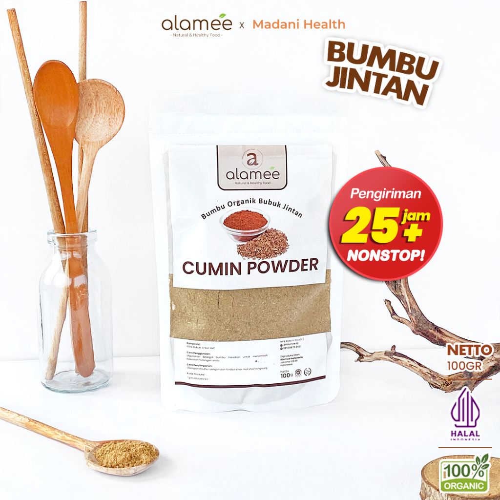 

ALAMEE Bumbu Dapur Jintan Bubuk Cumin Powder Bumbu Dapur Instan Jinten Ground Caraway Rempah Masakan
