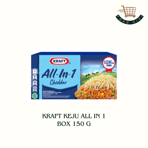 

Keju Kraft Cheddar All-In-One 150g