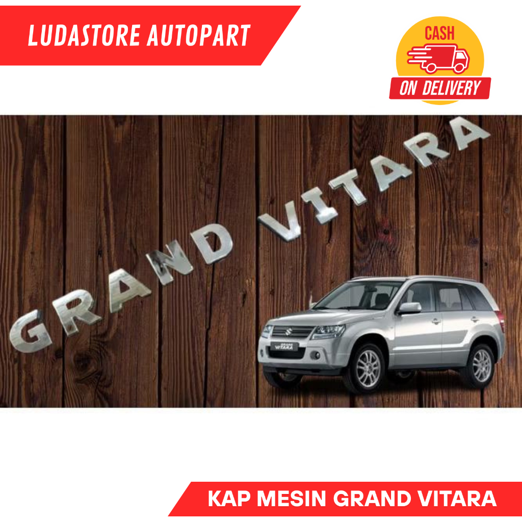 Emblem Kap Mesin Mobil Grand Vitara