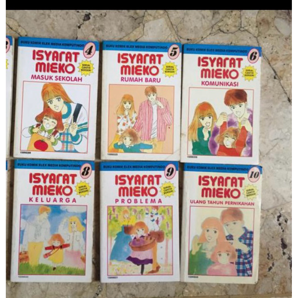 Isyarat Mieko(Junko Karube) Komik Elex