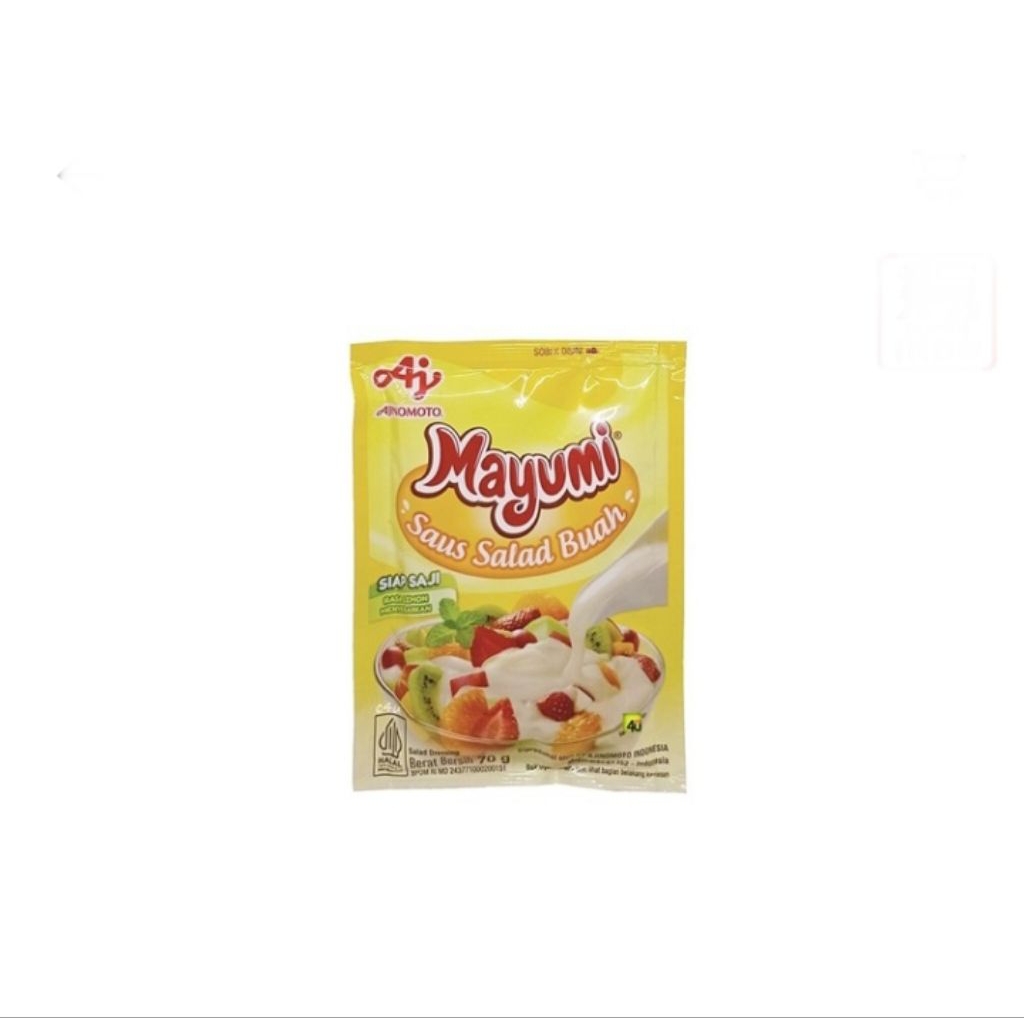 

mayumi saus salad buah pack 70 gr