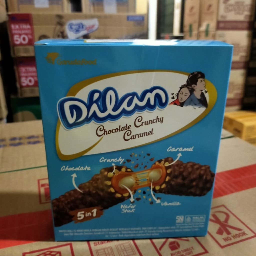 

Dilan wafer isi 12