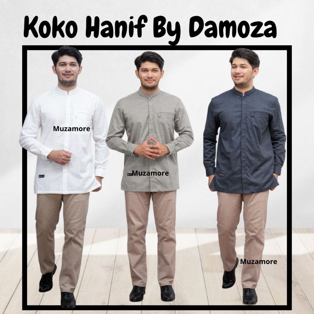{MUZAMORE} DAMOZA KOKO HANIF KOKO LENGAN PANJANG DEWASA TERBARU DAMOZA