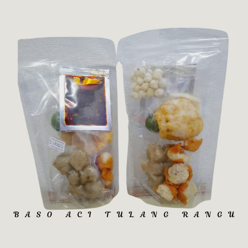 

PAKET INSTAN Baso Aci Tulang Rangu Chili Oil