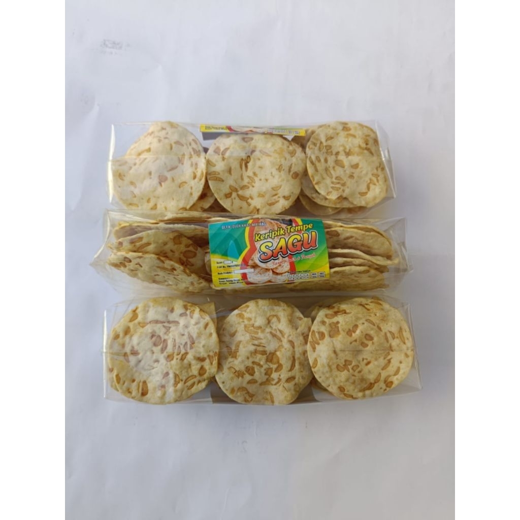 

keripik tempe sagu oleh-oleh khas malang