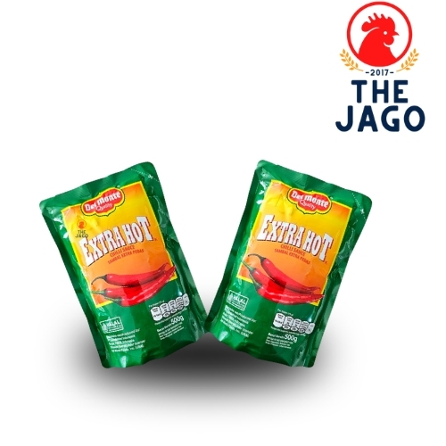 

Del Monte Extra Hot 500gr - Sambal Cabai Pedas Restoran Level 8/10 (Kemasan Jumbo Ekonomis)