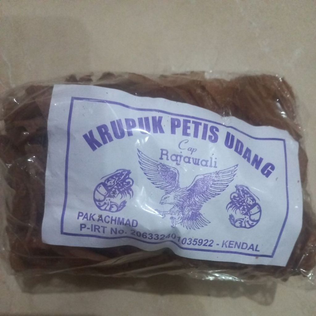 

KERUPUK PETIS UDANG RAJAWALI 250gr