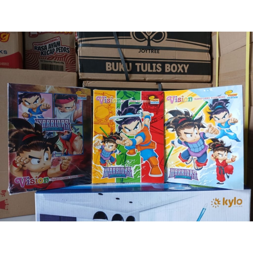 

BUKU VISION ISI 38 LEMBAR