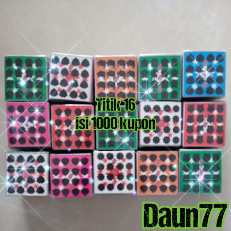 Gosokan Bom Tengkorak Terlaris Titik 16 isi 1000 Kupon Gosokan Bom Mainan berhadiah