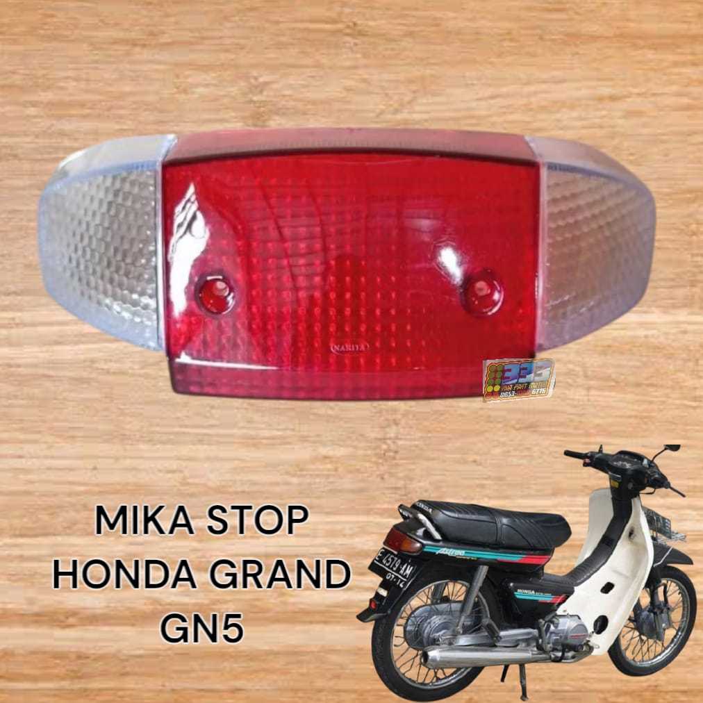 mika kaca lampu stop belakang honda astrea grand atau legenda GN5