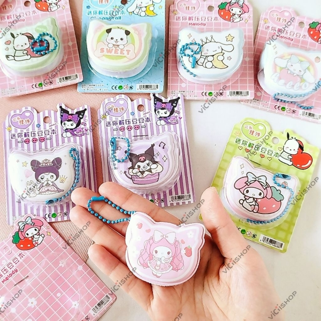 

Gantungan Memo Mini Lucu | Notebook Mini Gantung | Buku Catatan Kecil