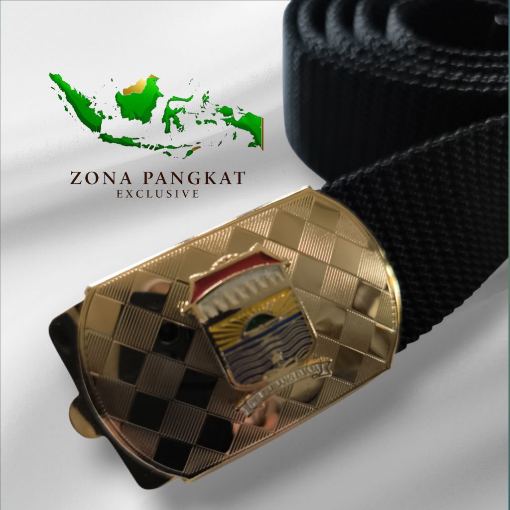 SABUK ASN KOTA PALEMBANG-SABUK ASN LOGO MOTIF BERWARNA KOTA PALEMBANG