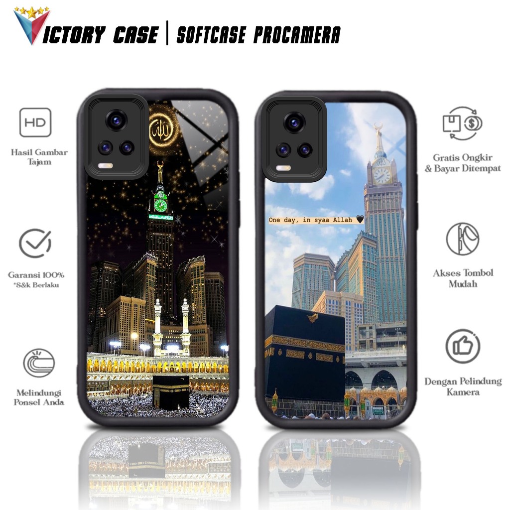 Case Premium Compatible For VIVO V20 Motif [ ISLMC ] Casing Softcase Glossy Anti Jamur